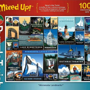 Minnesota Landmarks, PuzzleTwist 1000 piece puzzle
